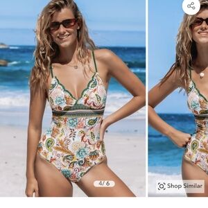 One piece bath suit new